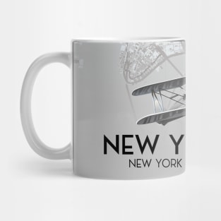 New York City Vintage map Mug